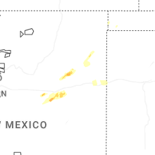 Regional Hail Map for Tucumcari, NM - Tuesday, June 9, 2026