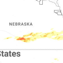 Regional Hail Map for Grand Island, NE - Wednesday, June 10, 2026