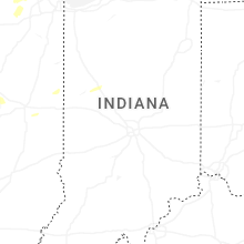 Regional Hail Map for Indianapolis, IN - Wednesday, June 10, 2026