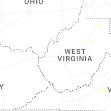Regional Hail Map for Charleston, WV - Thursday, June 11, 2026