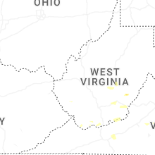 Regional Hail Map for Charleston, WV - Friday, June 12, 2026