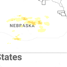 Regional Hail Map for Grand Island, NE - Friday, June 12, 2026