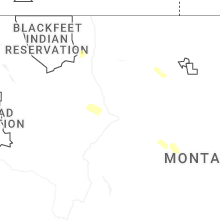 Regional Hail Map for Great Falls, MT - Friday, June 12, 2026