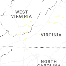 Regional Hail Map for Roanoke, VA - Friday, June 12, 2026