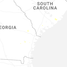 Regional Hail Map for Savannah, GA - Friday, June 12, 2026