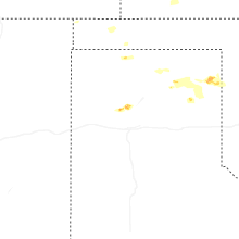 Regional Hail Map for Amarillo, TX - Saturday, June 13, 2026