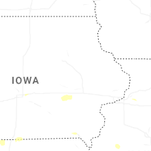 Regional Hail Map for Cedar Rapids, IA - Saturday, June 13, 2026