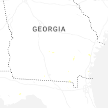 Regional Hail Map for Douglas, GA - Saturday, June 13, 2026
