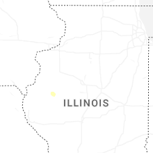 Regional Hail Map for Peoria, IL - Saturday, June 13, 2026