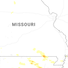 Regional Hail Map for Salem, MO - Saturday, June 13, 2026