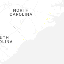 Regional Hail Map for Wilmington, NC - Saturday, June 13, 2026