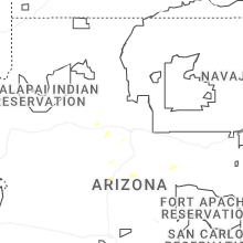 Regional Hail Map for Flagstaff, AZ - Sunday, June 14, 2026