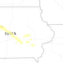 Regional Hail Map for Cedar Rapids, IA - Tuesday, June 16, 2026