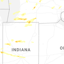 Regional Hail Map for Fort Wayne, IN - Tuesday, June 16, 2026