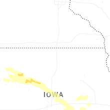 Regional Hail Map for Mason City, IA - Tuesday, June 16, 2026