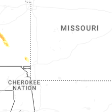 Regional Hail Map for Springfield, MO - Tuesday, June 16, 2026