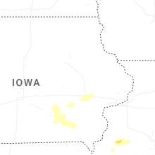 Regional Hail Map for Cedar Rapids, IA - Wednesday, June 17, 2026