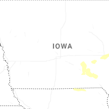 Regional Hail Map for Des Moines, IA - Wednesday, June 17, 2026