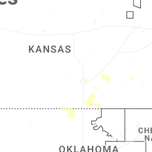 Regional Hail Map for Wichita, KS - Wednesday, June 17, 2026
