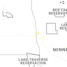 Regional Hail Map for Fargo, ND - Friday, June 19, 2026