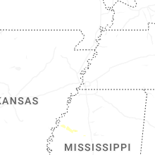 Regional Hail Map for Memphis, TN - Friday, June 19, 2026