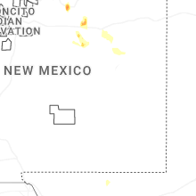 Regional Hail Map for Roswell, NM - Friday, June 19, 2026