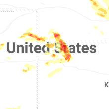 Regional Hail Map for Colby, KS - Saturday, June 20, 2026