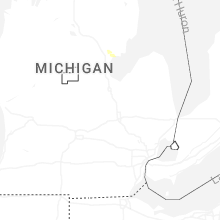 Regional Hail Map for Flint, MI - Saturday, June 20, 2026