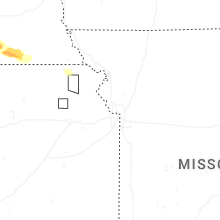 Regional Hail Map for Kansas City, MO - Saturday, June 20, 2026
