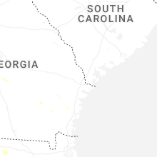 Regional Hail Map for Savannah, GA - Saturday, June 20, 2026
