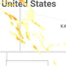 Regional Hail Map for Garden City, KS - Sunday, June 21, 2026
