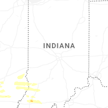 Regional Hail Map for Indianapolis, IN - Sunday, June 21, 2026
