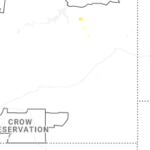 Regional Hail Map for Miles City, MT - Sunday, June 21, 2026