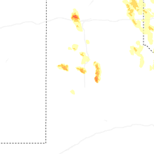 Regional Hail Map for Lubbock, TX - Tuesday, June 23, 2026