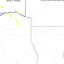 Regional Hail Map for Shreveport, LA - Tuesday, June 23, 2026