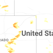 Regional Hail Map for Yuma, CO - Tuesday, June 23, 2026