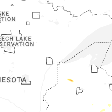 Regional Hail Map for Duluth, MN - Wednesday, June 24, 2026