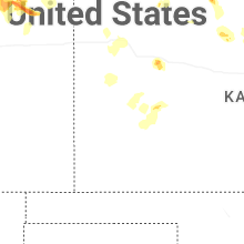 Regional Hail Map for Garden City, KS - Wednesday, June 24, 2026