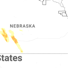 Regional Hail Map for Grand Island, NE - Wednesday, June 24, 2026