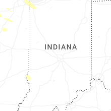 Regional Hail Map for Indianapolis, IN - Wednesday, June 24, 2026