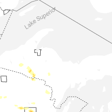 Regional Hail Map for Marquette, MI - Wednesday, June 24, 2026