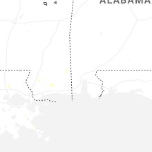 Regional Hail Map for Mobile, AL - Wednesday, June 24, 2026