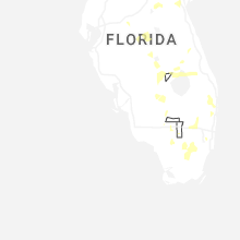 Regional Hail Map for Naples, FL - Wednesday, June 24, 2026