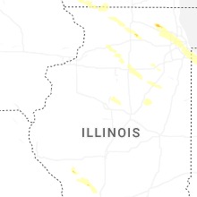 Regional Hail Map for Peoria, IL - Wednesday, June 24, 2026