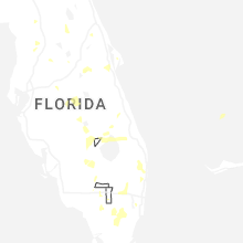 Regional Hail Map for Port Saint Lucie, FL - Wednesday, June 24, 2026