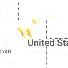 Regional Hail Map for Yuma, CO - Wednesday, June 24, 2026