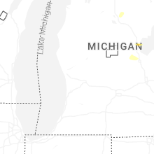 Regional Hail Map for Grand Rapids, MI - Thursday, June 25, 2026