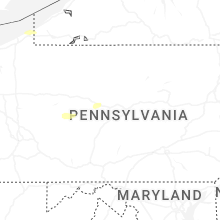 Regional Hail Map for State College, PA - Thursday, June 25, 2026