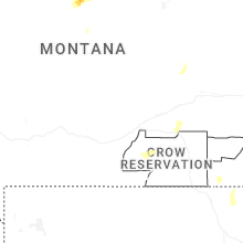 Regional Hail Map for Billings, MT - Friday, June 26, 2026