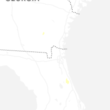Regional Hail Map for Jacksonville, FL - Friday, June 26, 2026